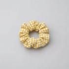 Gingham Hair Scrunchies