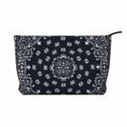 Red Paisley Makeup Bag