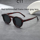 Retro Oval Sunglasses