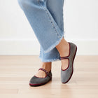 Velvet style Ballet Flats