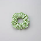 Gingham Hair Scrunchies