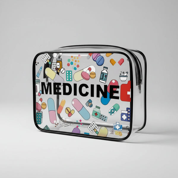 Clear Medicine Bag