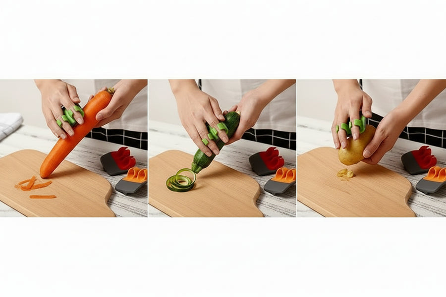 Palm Grip Vegetable & Fruit Peeler Kitchen Tool