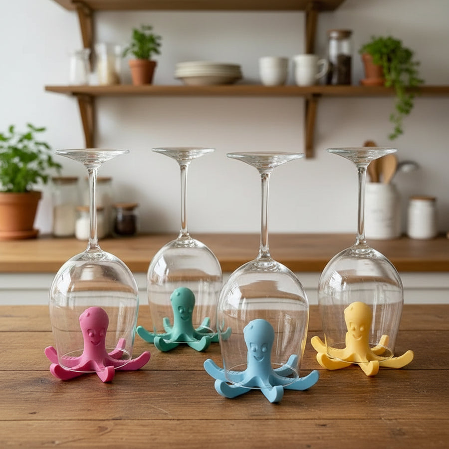 2PCS Glass Drying Rack Set