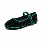 Velvet style Ballet Flats