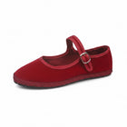 Velvet style Ballet Flats