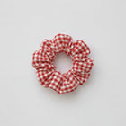 Gingham Hair Scrunchies