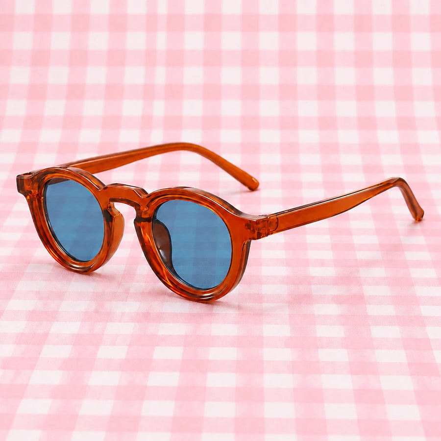Retro Oval Sunglasses